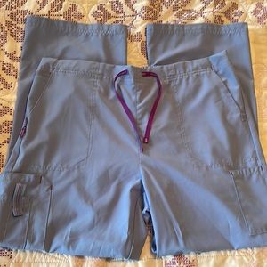 Carhartt Women's Petite XL Cross Flex Utility Boot Cut Scrub Pant Style #C52110P